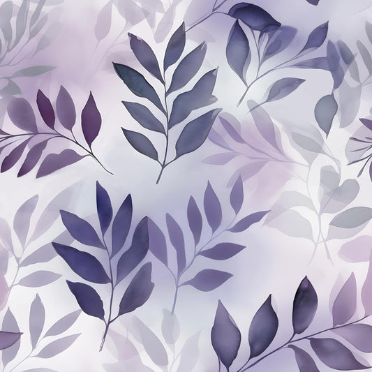 HENNOR - Watercolor Leaf Peel and Stick Vintage Fresh Leaf Wallpaper